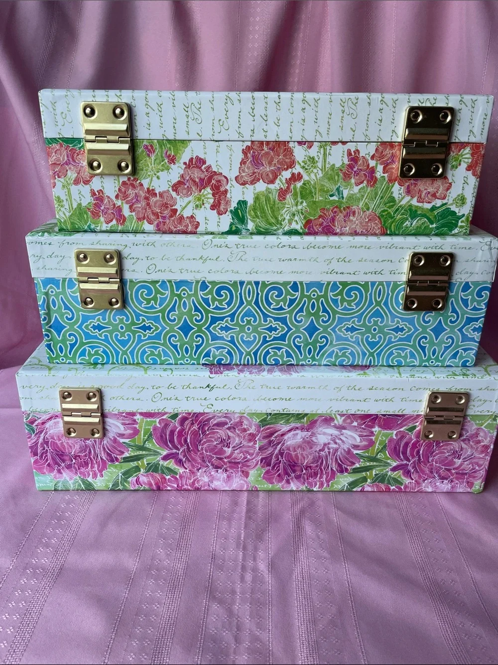 Organizing Essentials decorative stackable